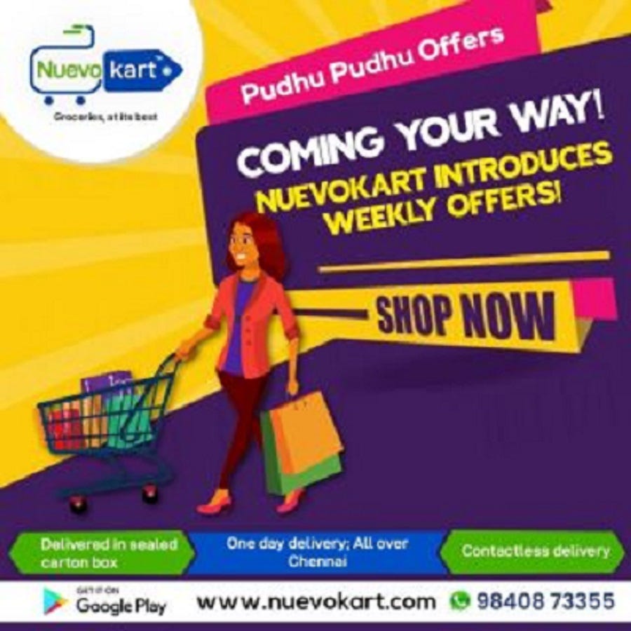 Online grocery delivery. You can put your order from a local… by