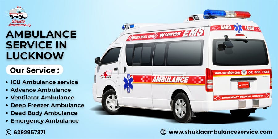 Ambulance Service in Lucknow | Shukla Ambulance | by Shukla Ambulance ...