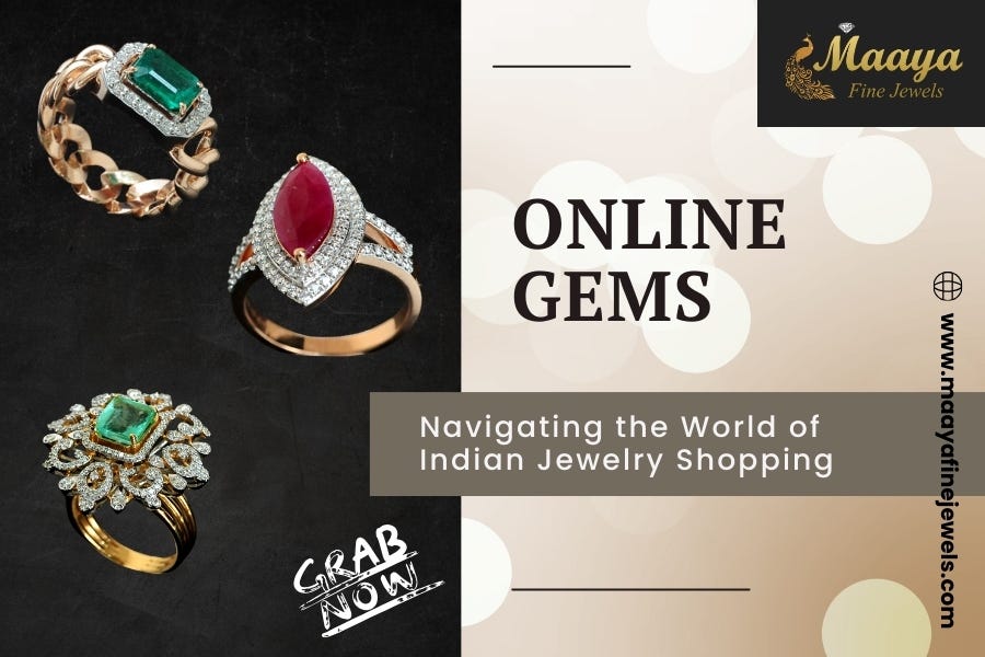 Online Gems: Navigating the World of Indian Jewelry Shopping  by 