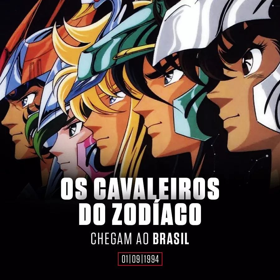 Os Cavaleiros do Zodíaco e a febre no Brasil