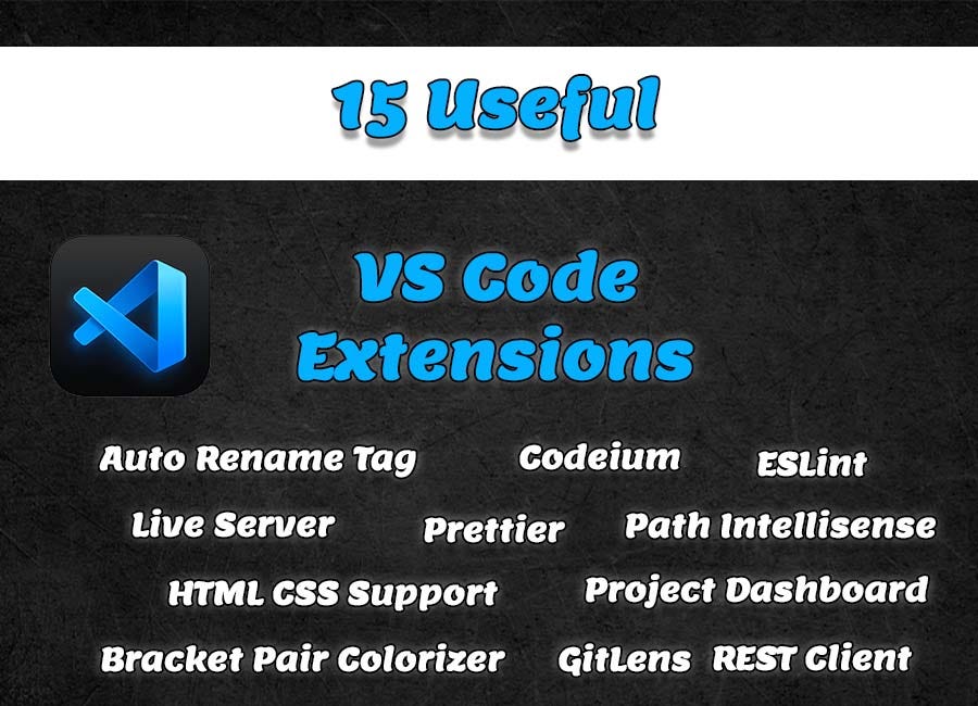 Useful VS Code Extensions for Frontend Developers | by Furkan ...