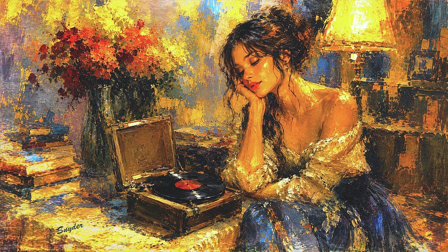 Romance in the Glow: Creating Art From the Music of the Heart