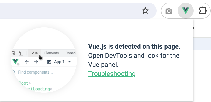 Vue.js devtools 개발자 도구에서 메뉴 안뜰 때 - Park - Medium