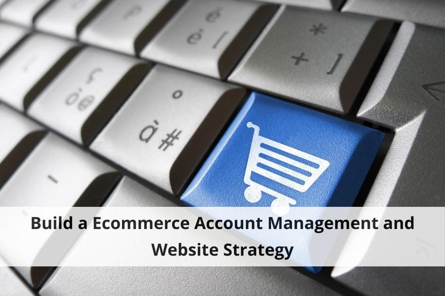 Build a Ecommerce Account Management and Website Strategy
