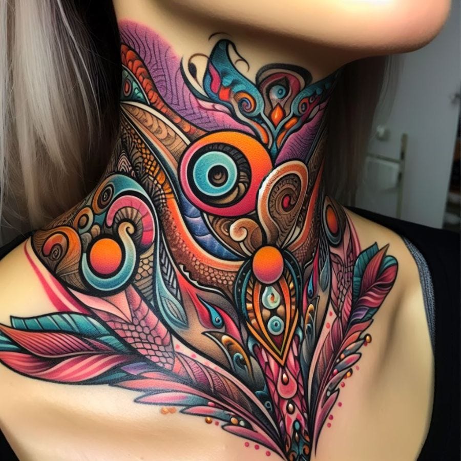 What are some Unique Neck Tattoo Ideas in 2024? | by Jennifer | Medium