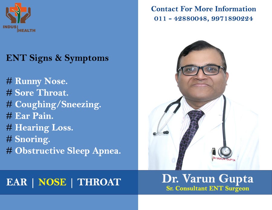 ENT Doctor In East Delhi Indushealth Medium