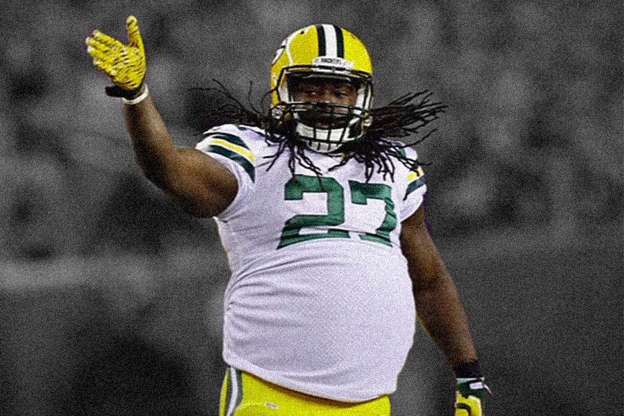 Eddie Lacy Comments on Weight, Compares Himself to Other 'Big