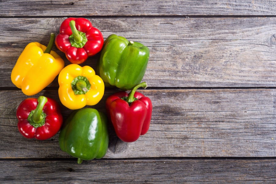Why Are Bell Peppers not Hot?. A few days ago, as I had lunch with my