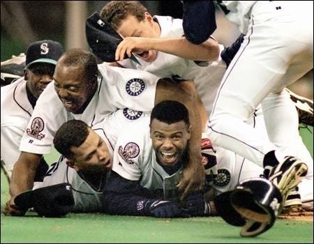 Seattle Mariners 1995 Western Division Champs Spring Training