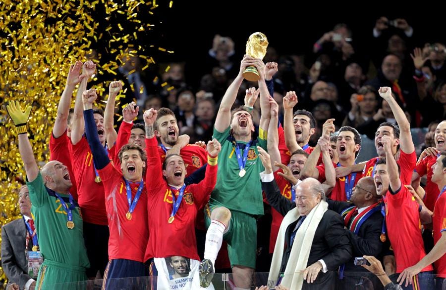 Espanha campeã de 2010 - La Fúria é Roja parte 5, a estreia com