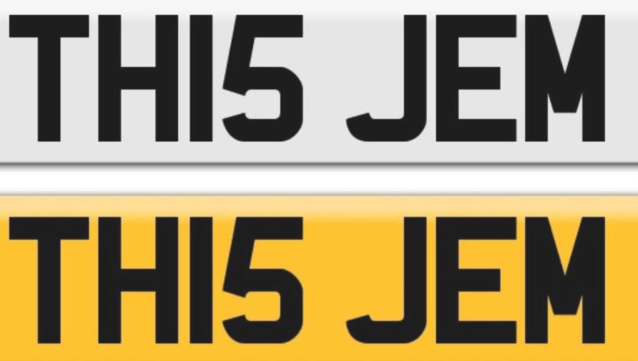 What Is A Cherished Number Plate & Transferring Cherished Registrations