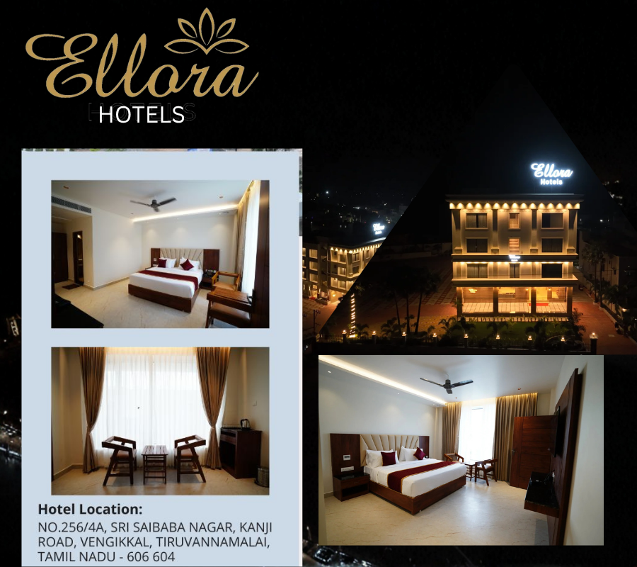 Elevate Your Tiruvannamalai Visit with a Serene Stay Near Arunachalam Temple | Ellora Hotels