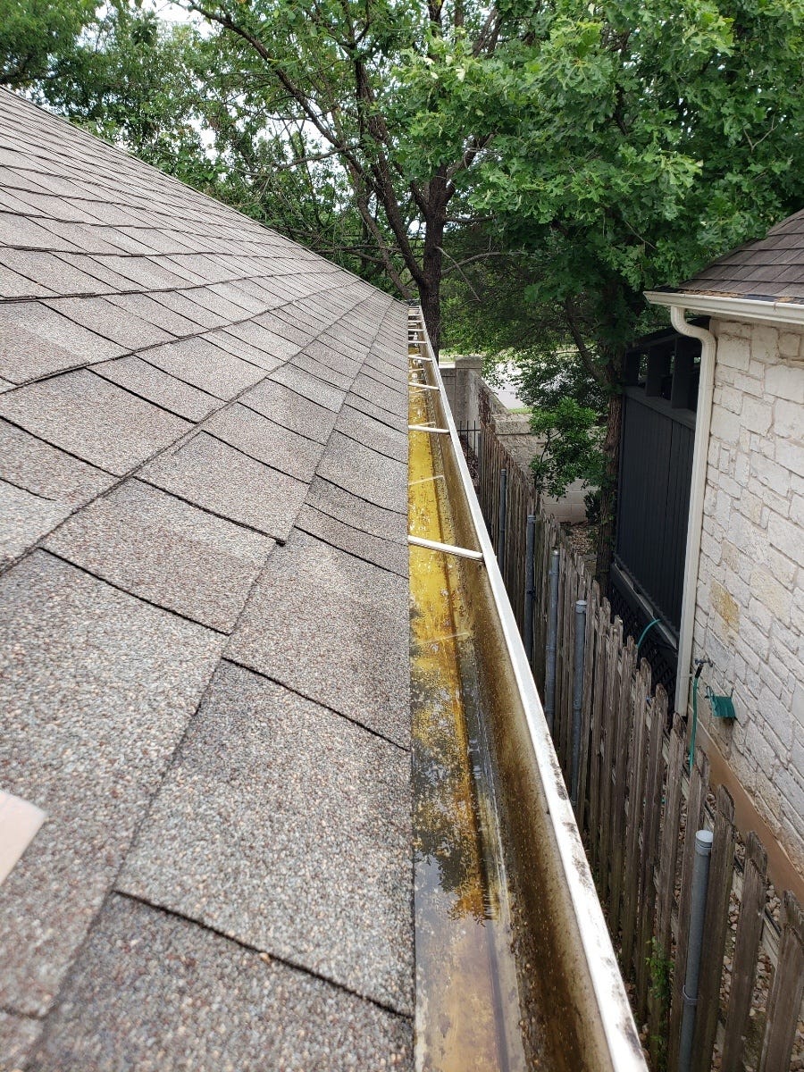 Hartford Gutter Repair. Gutter Cleaning Charge by Mane Miller Medium