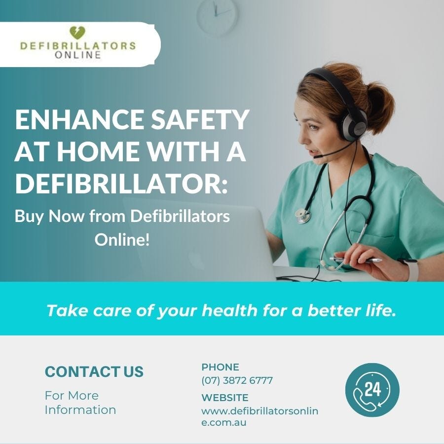 Enhance Safety at Home with a Defibrillator Buy Now from