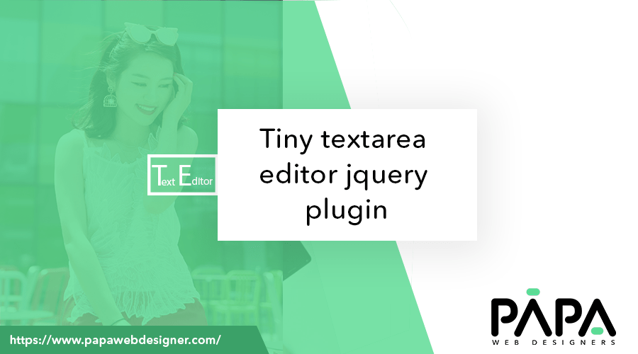 Tiny textarea editor jquery plugin by Front End Issue Medium