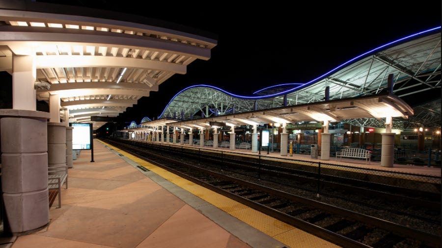 EDC Transportation Station. A few miles…several hours…across the… by