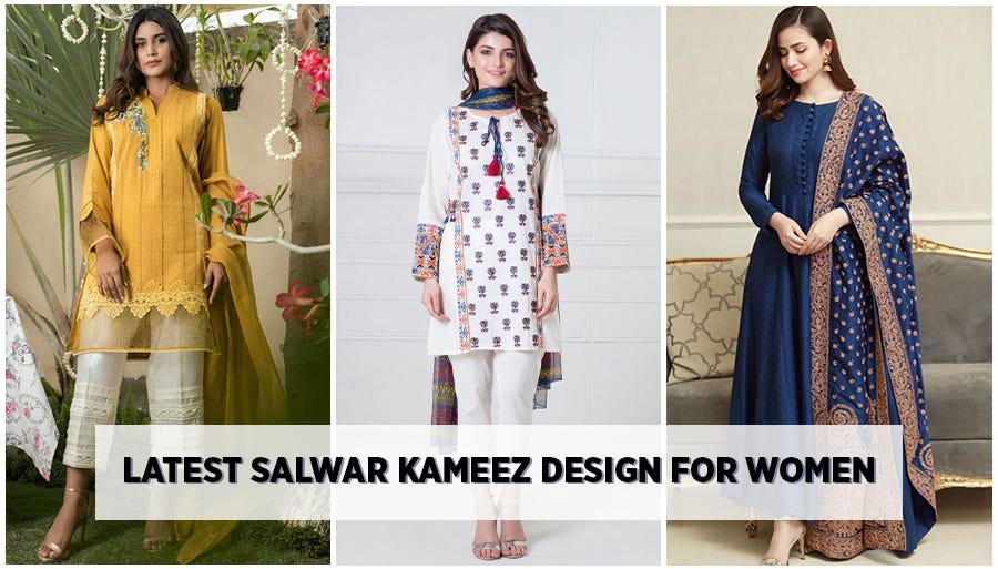 Latest Salwar Kameez Design For Women & Girls | by Afsana clothing | Medium