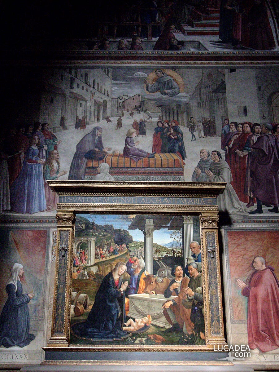 La cappella Sassetti in Santa Trinita a Firenze