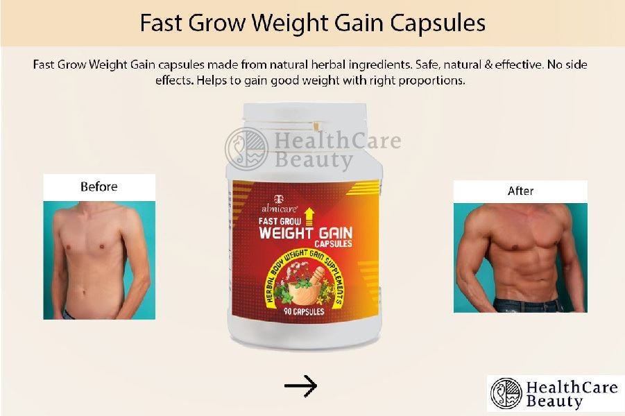 Benefits of Using Natural Supplements like Fast Grow Weight Gain