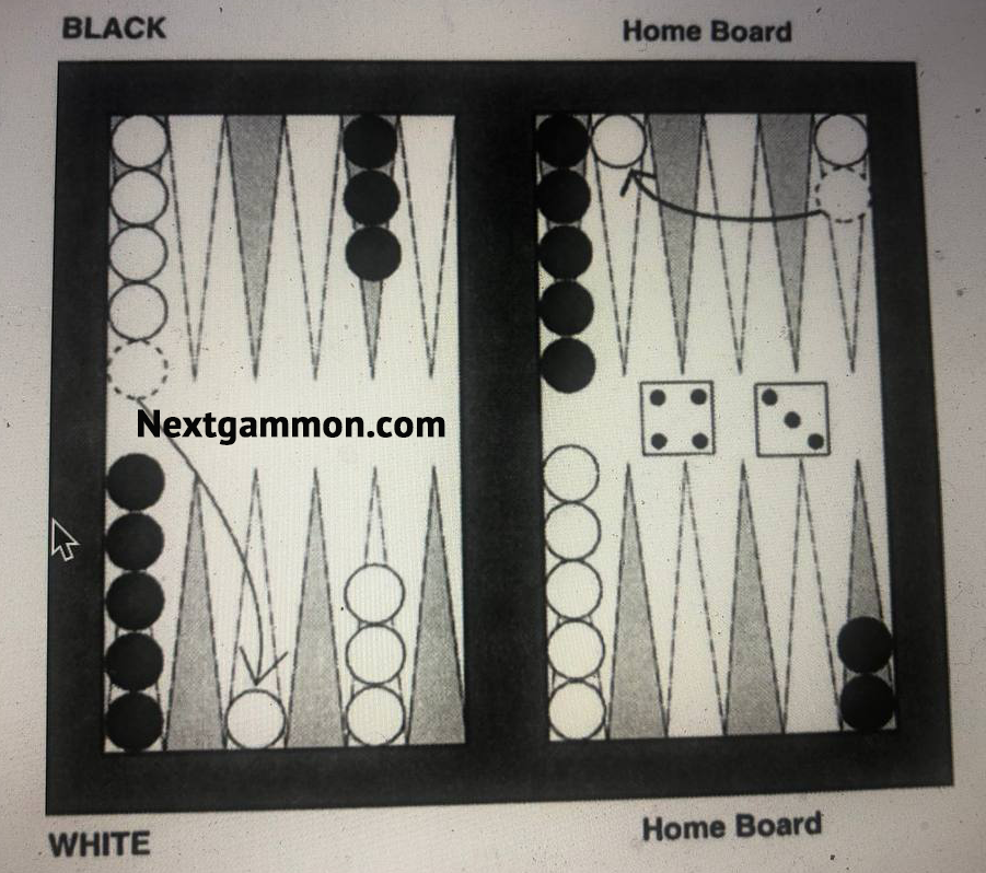 The Moves of the Checkers. A checker may not move onto a point… | by ...