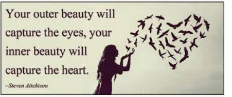 Inner Beauty OR Outer Beauty?. Outer beauty will capture the eyes… | by  INSPIRATION | Medium