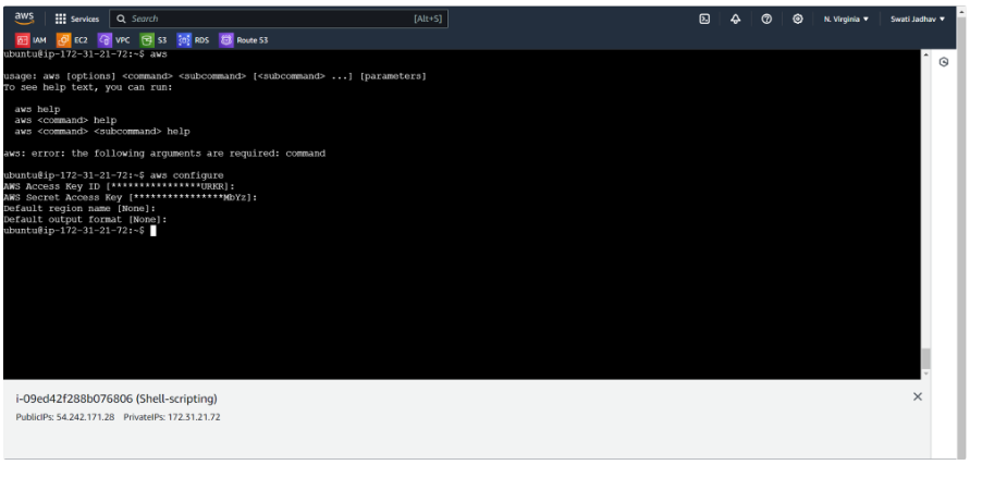 AWS Resource tracking using shell scripting. | by Jadhav Swati | Aug ...