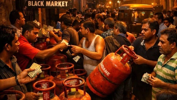 lpg shortage in india