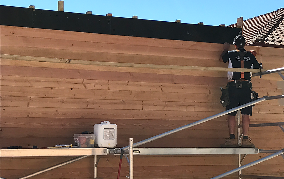 CLT construction & cladding — LF Construction Services by LF