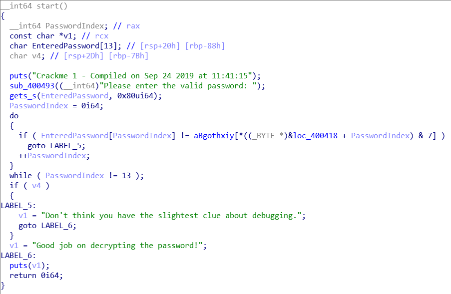 Solving a Crackme. Link to download binary… | by Ismael Vazquez Jr ...