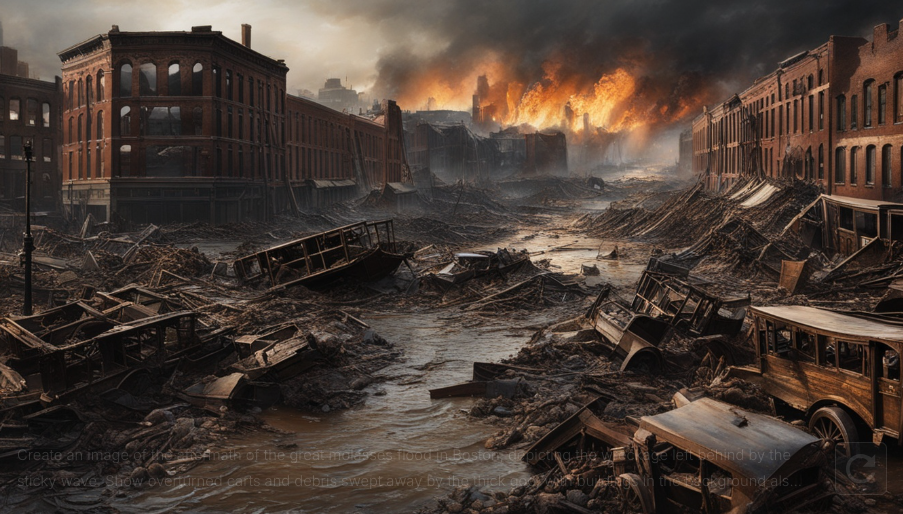 The Great Molasses Flood: Boston's Sticky Disaster | by Kellilyn Sees |  Medium