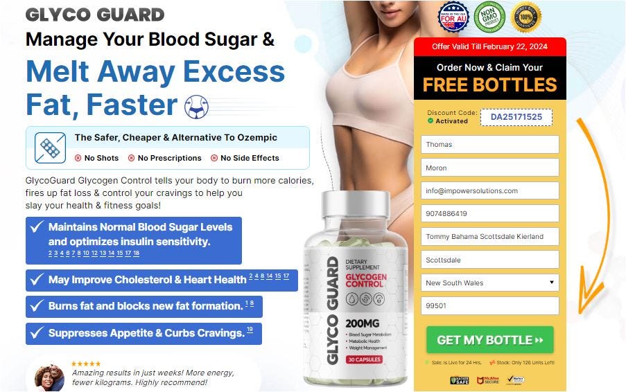 GlycoGuard Chemist Warehouse (Weight Loss) Australia by GlycoGuard
