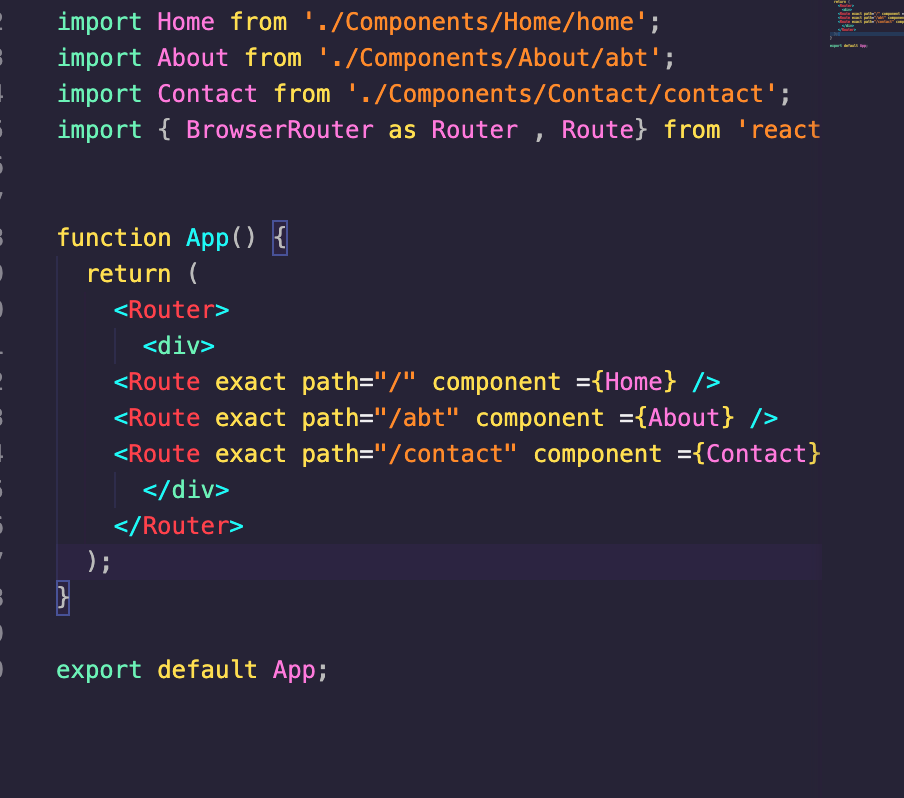A Simple ReactJS Router. Step 1: | by Vnessabaker | Medium
