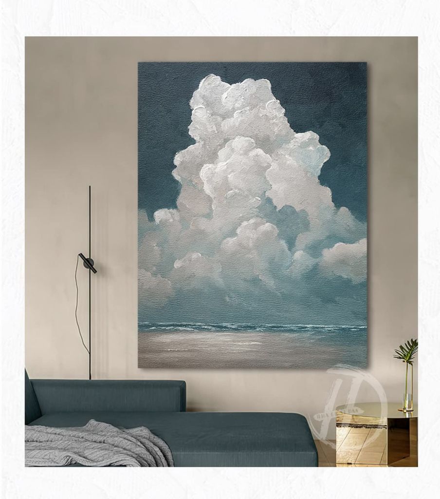 How to Bring the Serenity of a Blue Sky into Your Home with Canvas Wall