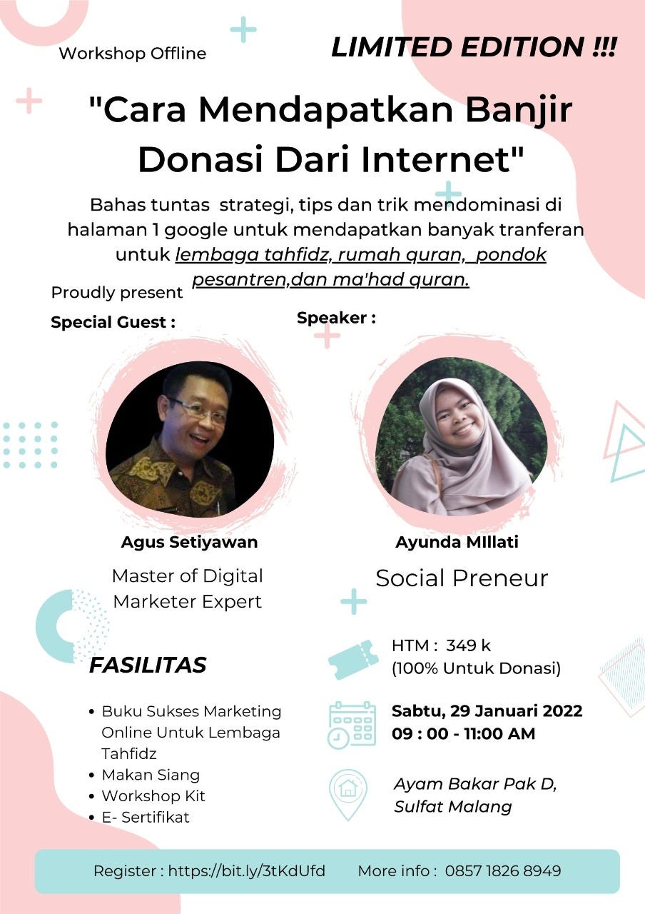 SEAT TERSEDIA, Call 085718268949, Buku Cara Mendapatkan Donatur Untuk