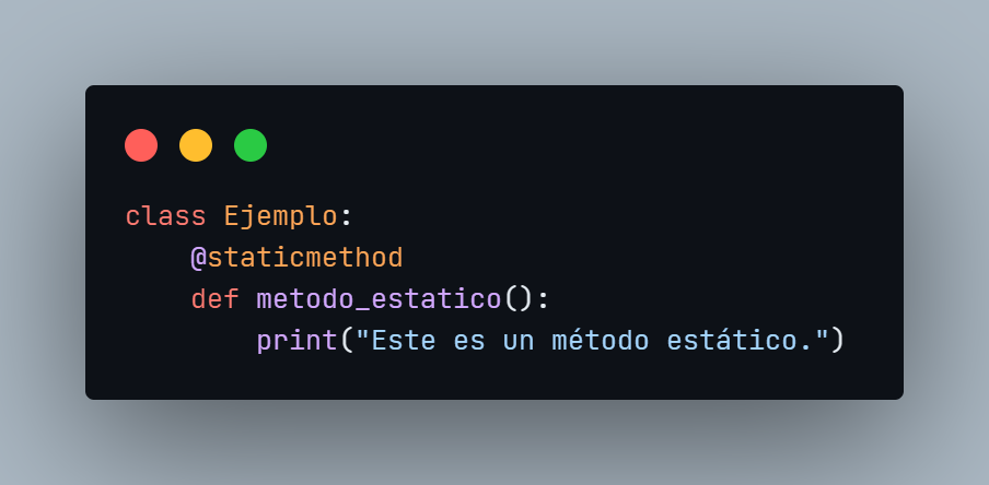 Python: @staticmethod. El decorador @staticmethod es una… | by Crisz ...