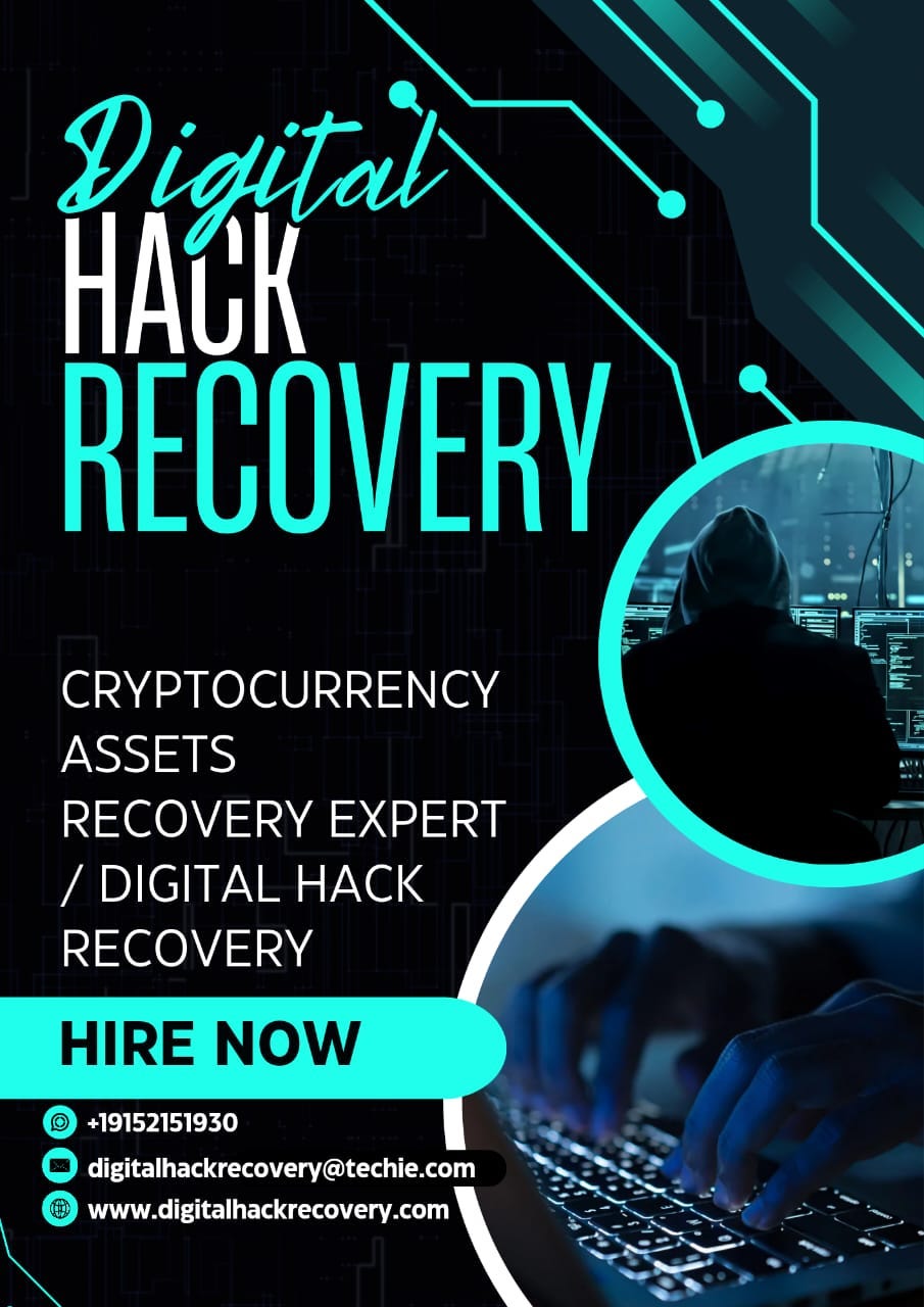 RECOVER SCAMMED CRYPTOCURRENCY FROM ONLINE SCAM WITH DIGITAL HACK RECOVERY EXPERTS by