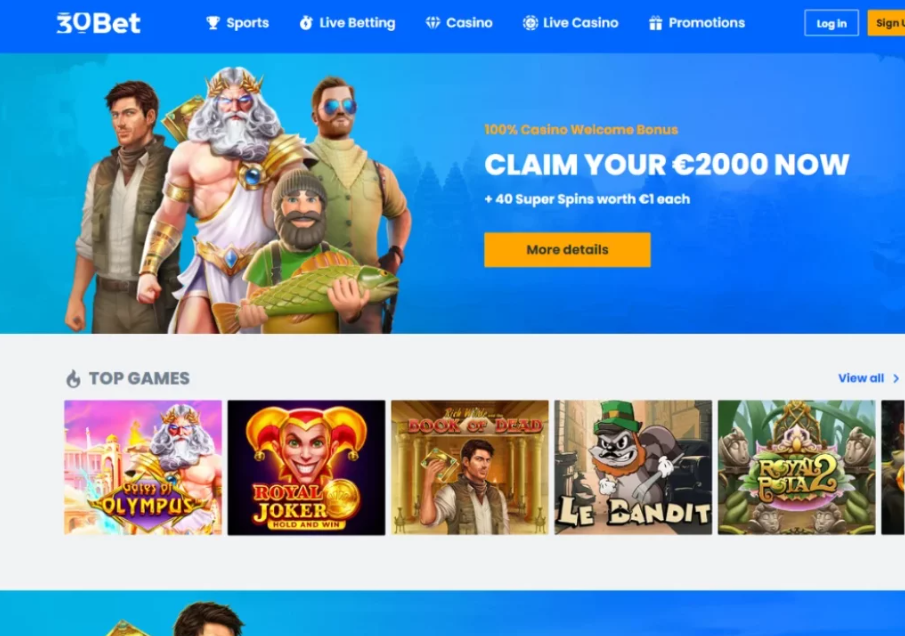 30bet. 30bet is een opkomend online casino dat… | by Sport Nieuws | Jun ...
