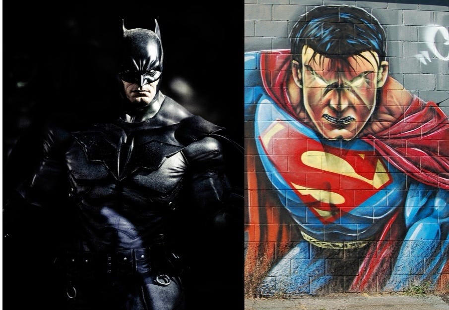Ending The Debate Once and For All: Why Batman Is Better Than Superman | by  Sion Evans | The Shadow | Medium
