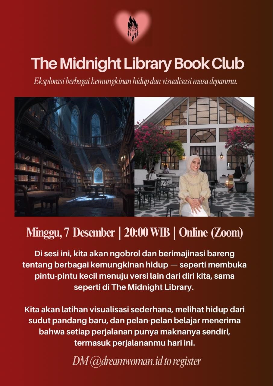 Poster Zoom DWC Book Club- Sumber : Grup DWC