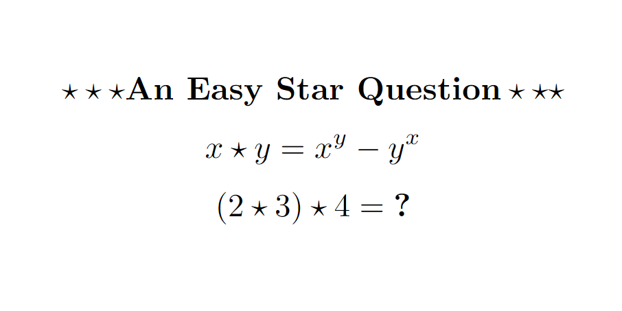(2 + 3) + 4 = 9, what about (2*3)*4? | by Barry Leung, CoMN, KoMG, ARM ...