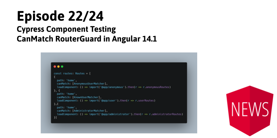 Episode 22/24. Angular 14.1 next.1 | by ng-news | ng-news | Medium