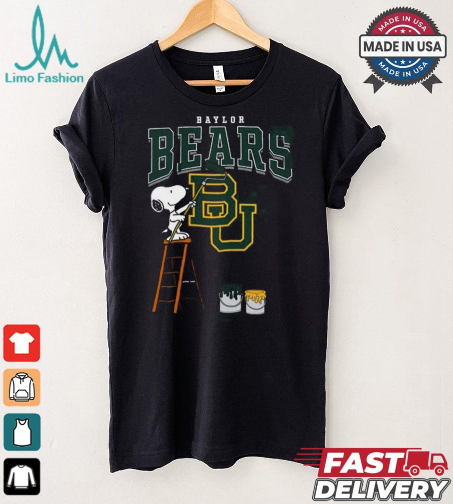 Baylor Bears Snoopy Painting Shirt by Runtow Sep, 2024 Medium