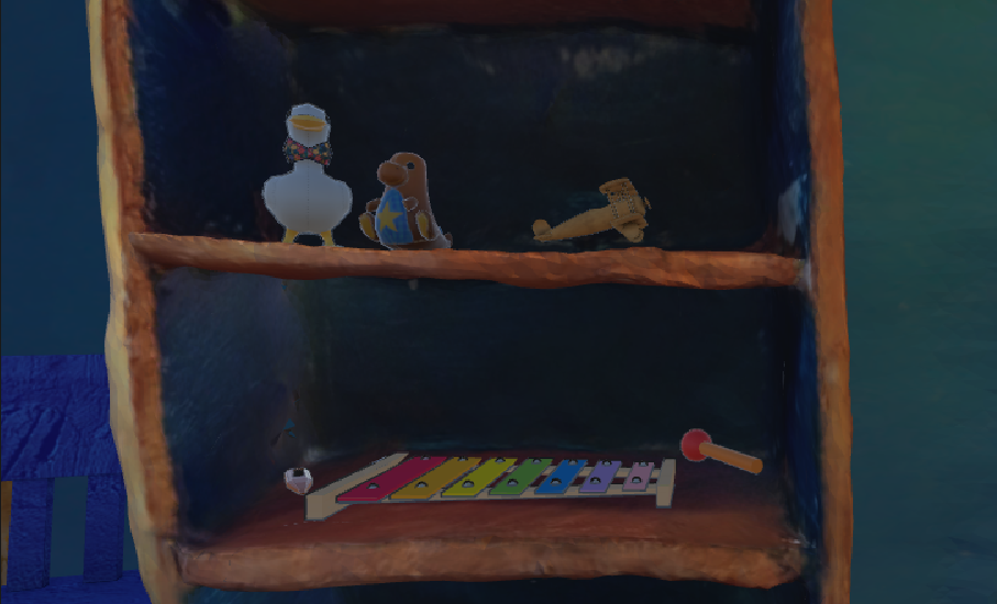 How does the design of interaction markers in VR shape players’ immersion in a story?