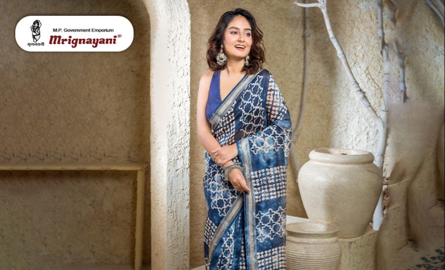 One Saree, Two Occasions: How Chanderi Fits Day-to-Night Dressing
