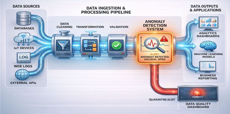 Failure Detection in Real-World Evidence Using Anomaly Detection