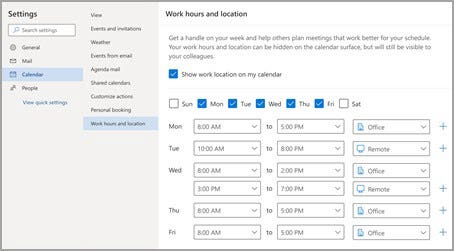 5 Reasons for Changing Working Hours in Outlook | by Mensur 