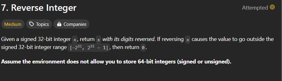 LeetCode : Insight towards proposing Solution in C++ | by Biji Cl | Mar ...