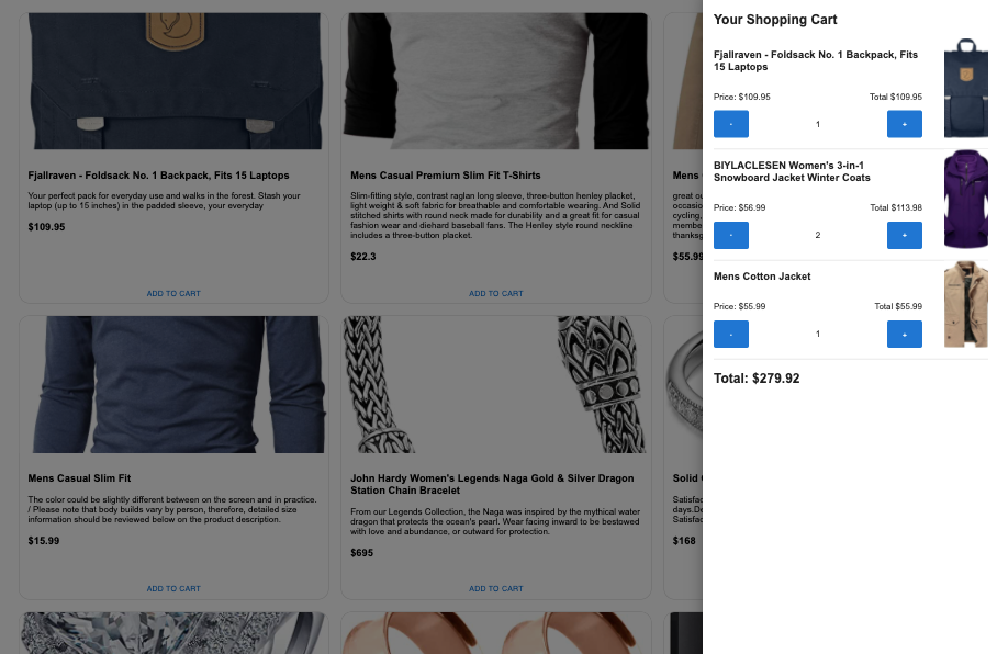Add a Shopping Cart to Your Website — React and TypeScript Tutorial ...