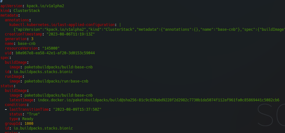 ClusterStack definition