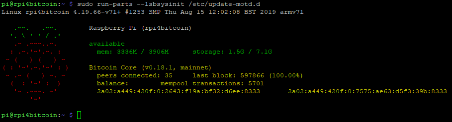 Bitcoin Core installeren op een Raspberry Pi 4 | by Dirkson643 | Medium